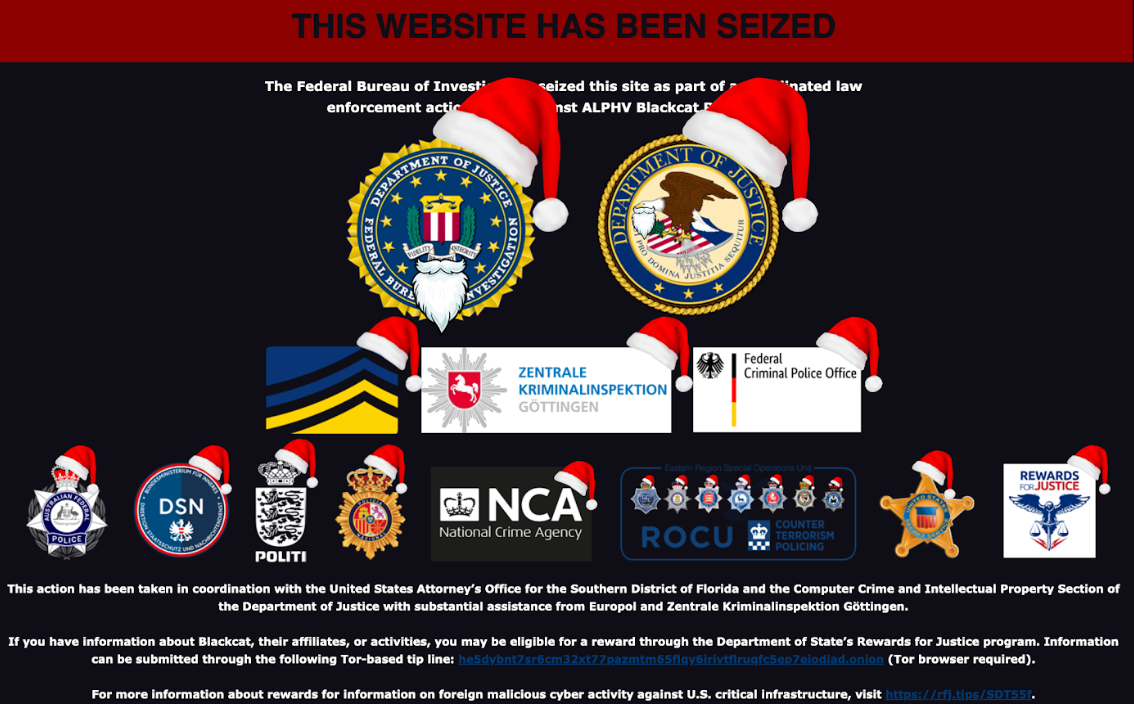 BlackCat Ransomware Raises Ante After FBI Disruption – Krebs on Security